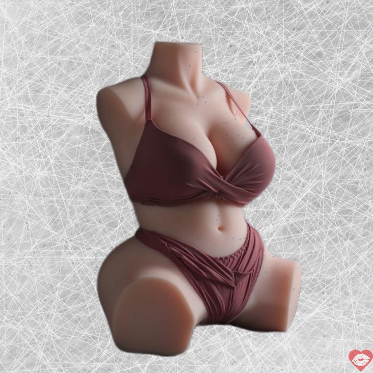 Torso búp bê tình dục nữ 16.5kg ngực đàn hồi
