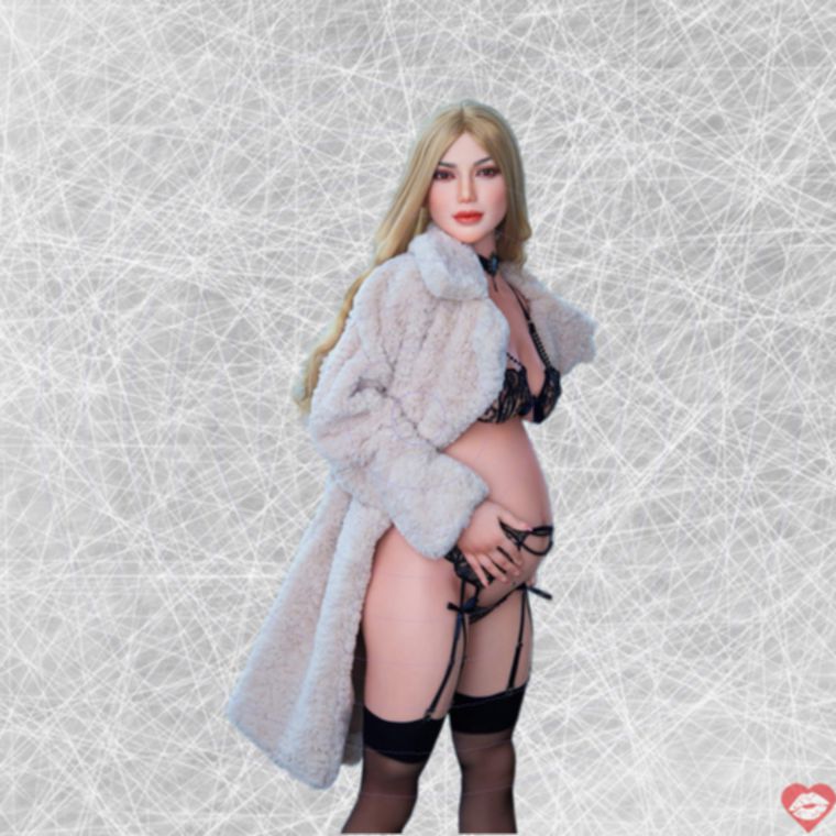 Celine Preganant Doll 158cm Silicon Mềm Mông To Ngực Lớn