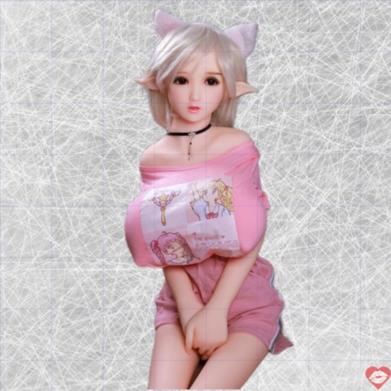 Candy Mèo Dâm 130cm TPE Siêu Mềm Bone