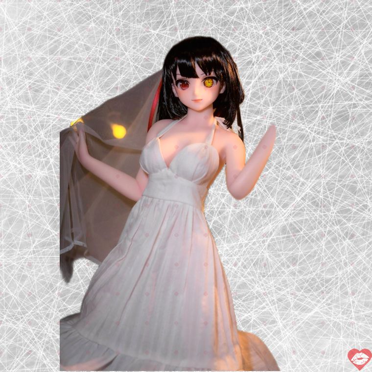 Kurumi 60cm Silicone Loli Anime Siêu Mềm