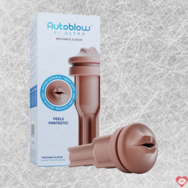 Autoblow AI Ultra Miệng Thay Thế Thực Tế Tê Tái Khoái 
