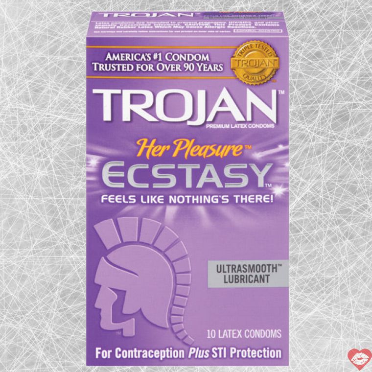 Bao Trojan Her Pleasure Gợn Sóng Ecstasy Hạnh Phúc 