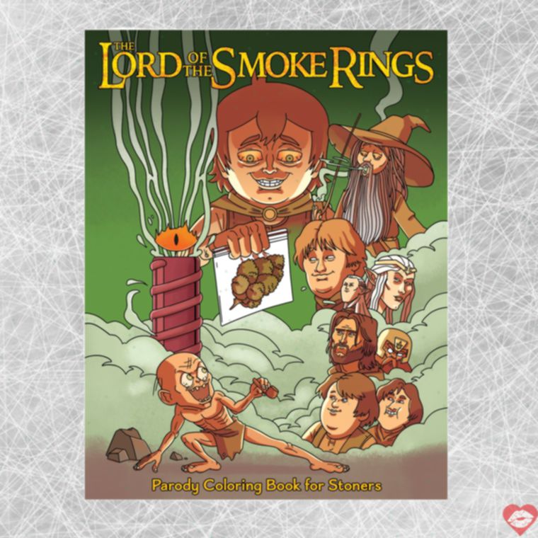 Sách Tô Màu Smoke Rings Lord Parody Chill Hài Middle 
