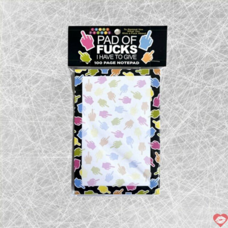 Fucks Notepad Trung Chỉ Ghi Chú Hài Hước Vui Nhộn 