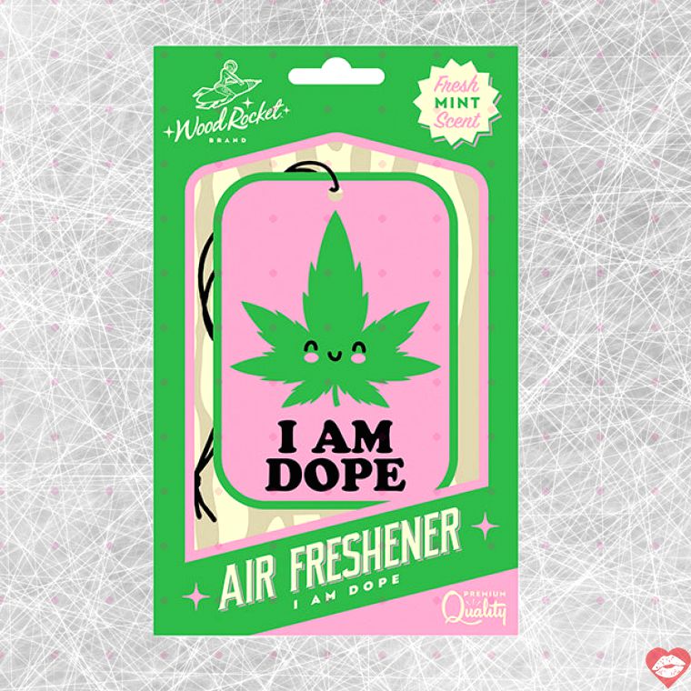 Túi Thơm Wood Rocket I Am Dope Bạc Hà Cool Tươi Mát 