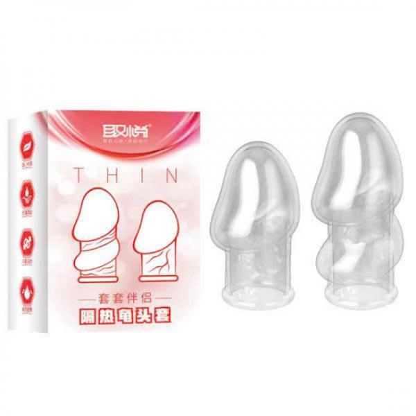 Mua Bao cao su đôn dên tăng kích thước Aichao Thin Hồng - Che quy đầu  giá tốt 