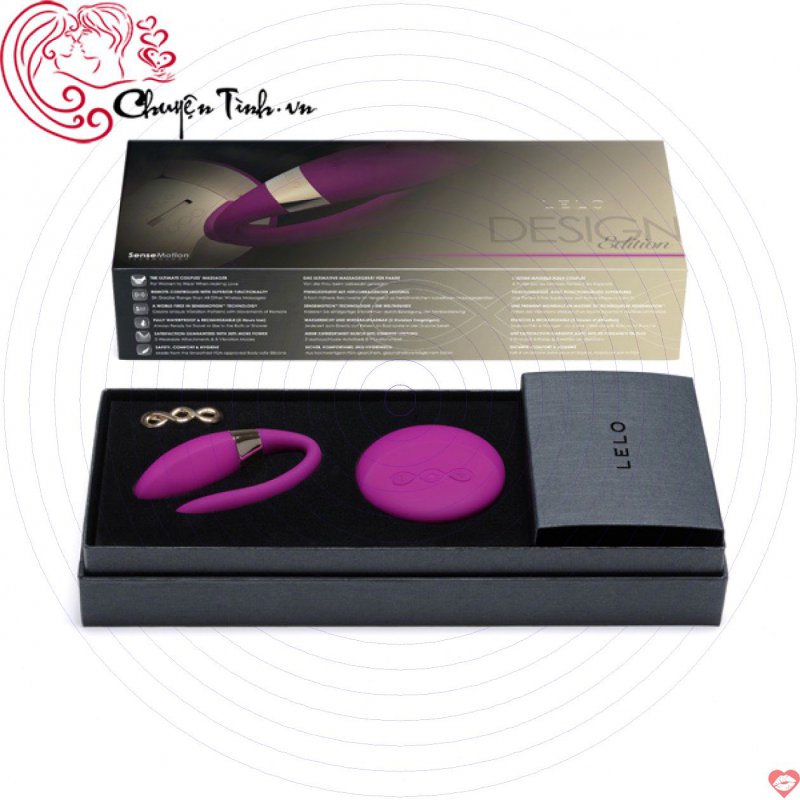 Máy mát xa điểm G Lelo Tiani chữ C rung trứng silicon cao cấp kích thích 