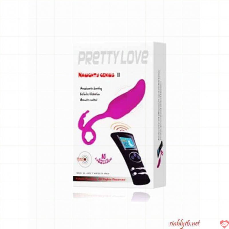 Trứng rung điều khiển xa Pretty Love siêu kích thích an toàn 
