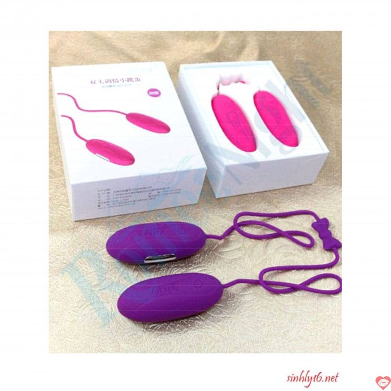 Trứng rung Aphojoy 2 đầu cao cấp TR03 thiết kế độc đáo kích thích 