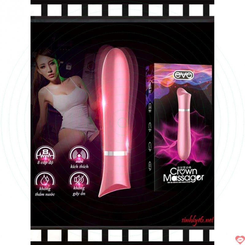 Thanh rung EVO Crown TR13 siêu nhỏ, đẹp mê ly, kích thích mạnh 