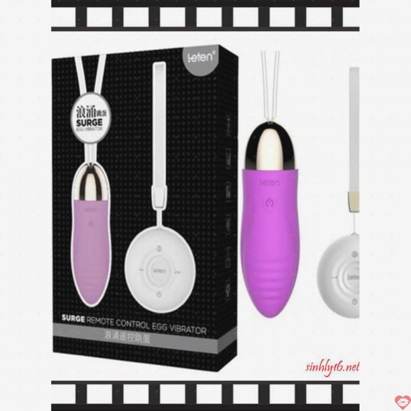 Trứng Rung Leten Surge TR33 Không Dây Sạc USB Siêu Bền, Nhạy 