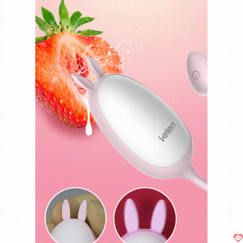 Trứng Rung Tai Thỏ 7 Tần Số EG33B Kích Thích Điểm G, Âm Vật 