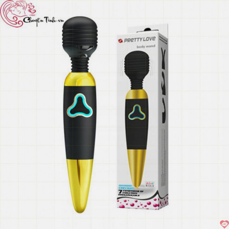 Máy rung Pretty Love Body Wand kích thích âm đạo tăng khoái cảm 
