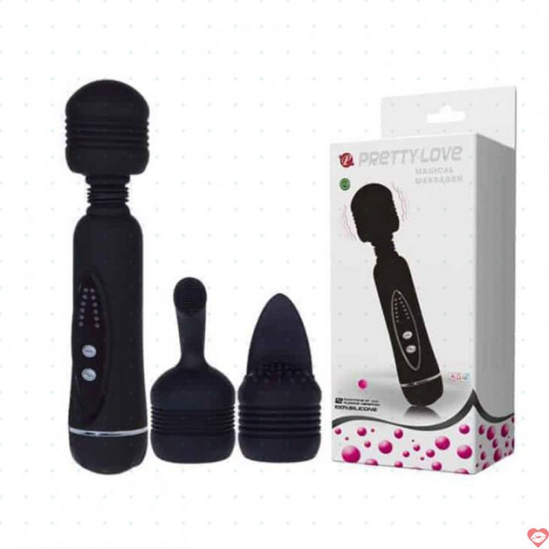 Chày Rung 3 Đầu DC40C Sextoy Cao Cấp Kích Thích Tận Đỉnh 
