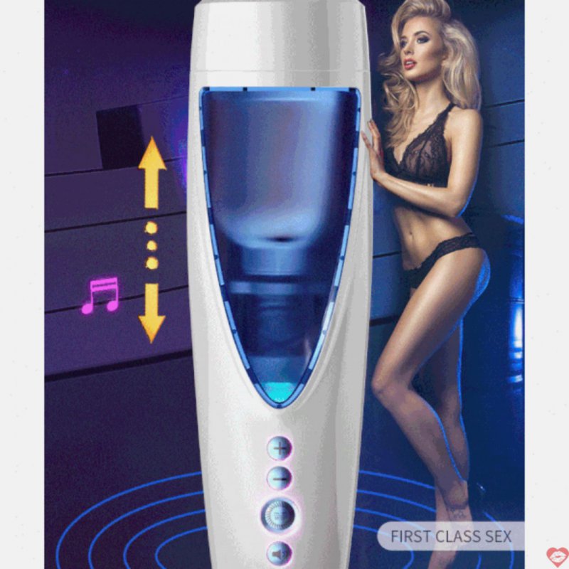 Máy Rung Âm Đạo Tự Động Xoay Thụt Siêu Mượt Có Đế 