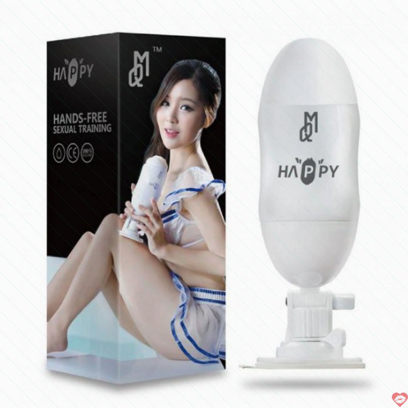 Cốc tự sướng gắn tường Happy 2 đầu siêu mềm mại khoái cảm cực đỉnh 