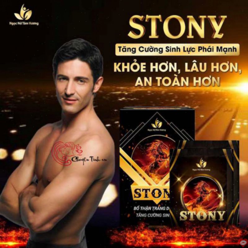 Kẹo Stony chính hãng đổi gió kéo dài thời gian thưởng thức 