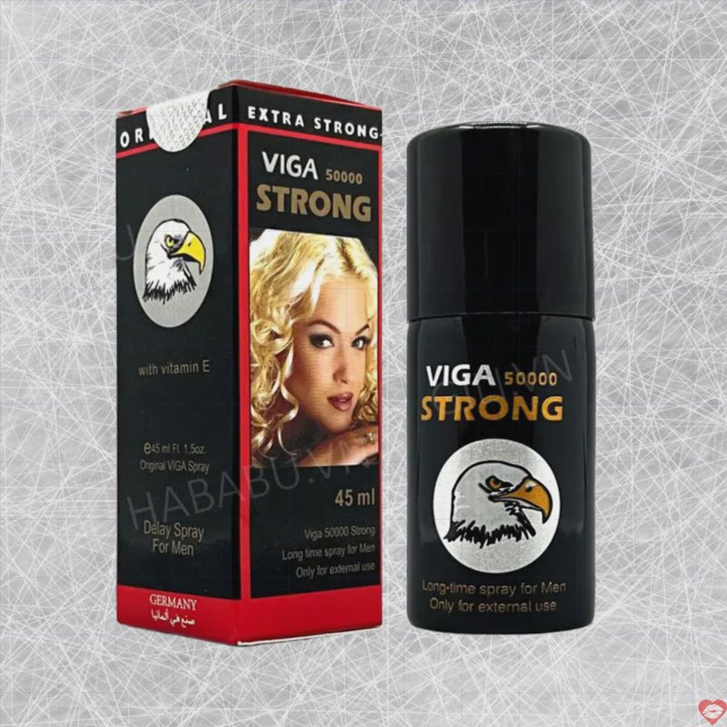 Chai xịt Viga 50000 kéo dài quan hệ an toàn chính hãng Đức 
