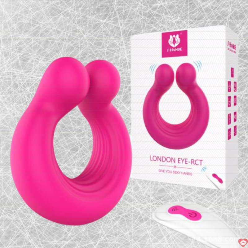 Vòng đeo dương vật S-Hander London Eye-Rct rung mạnh tăng khoái cảm kéo dài thời gian 