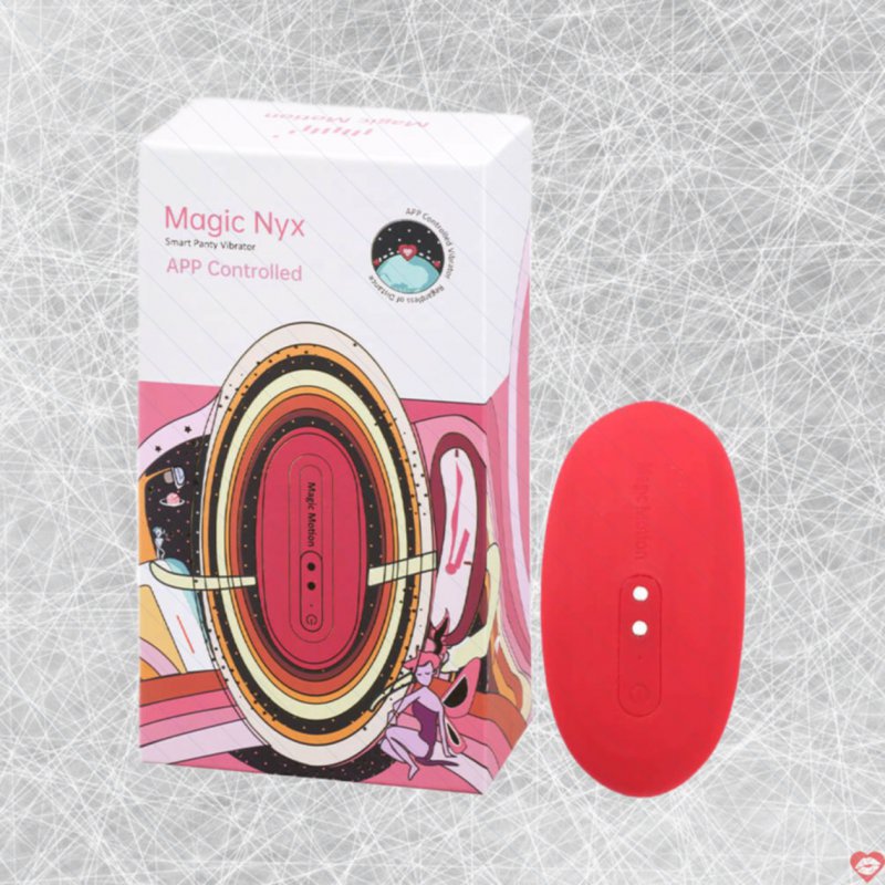 Máy massage Magic Motion Nyx nhỏ gọn điều khiển từ xa 10 chế độ rung 