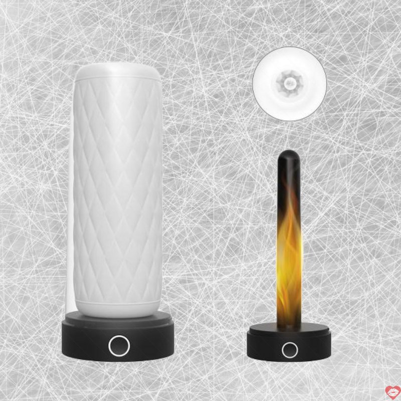 Âm đạo giả hai đầu S-Hander silicon cao cấp đế sấy tiện dụng 