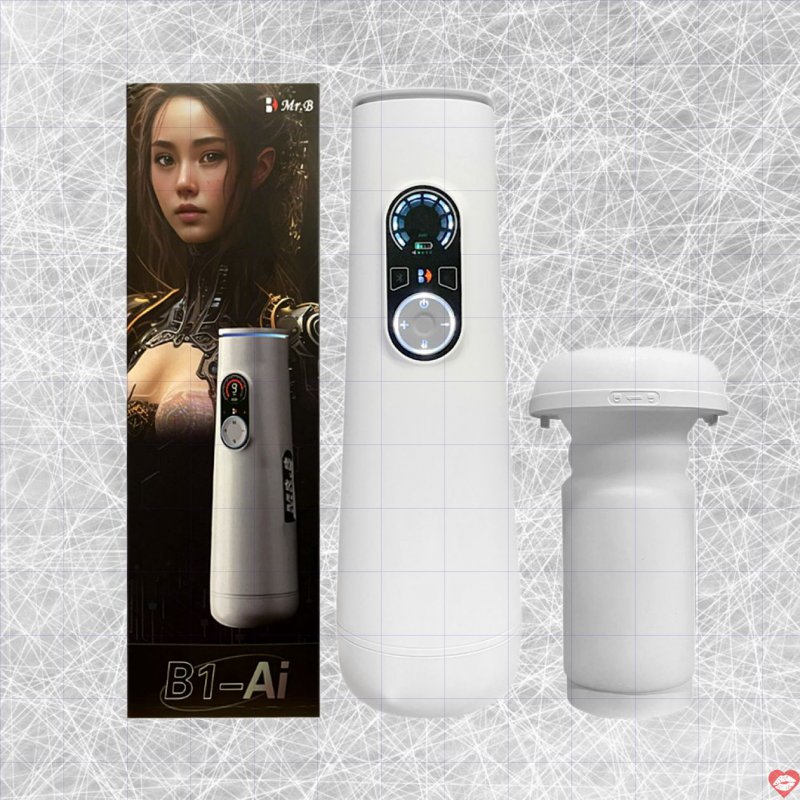Âm đạo giả Mr.B B1-Ai đa chức năng rung thụt sưởi ấm cảm ứng 