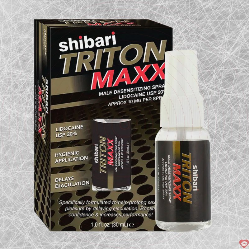 Chai xịt Shibari Triton Maxx Mỹ 30ml tăng cường kéo dài 