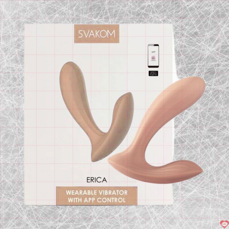 Máy massage Svakom Erica công nghệ cao, kích thích mạnh mại tiện lợi 