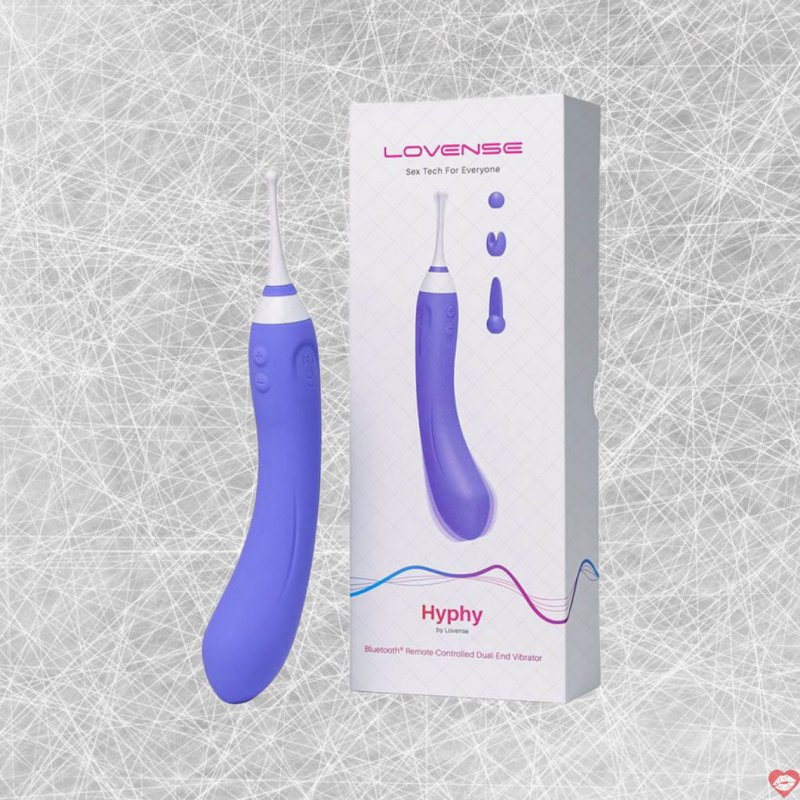 Máy massage Lovense Hyphy 2 đầu rung kích thích điểm G điều khiển app 
