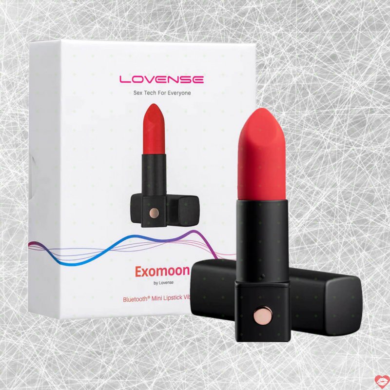 Lovense Exomoon mini trứng rung thỏi son điều khiển app siêu kích thích 
