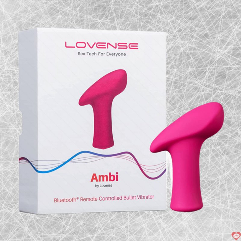 Máy massage điểm G Lovense Ambi sạc điện, rung mạnh, điều khiển app 