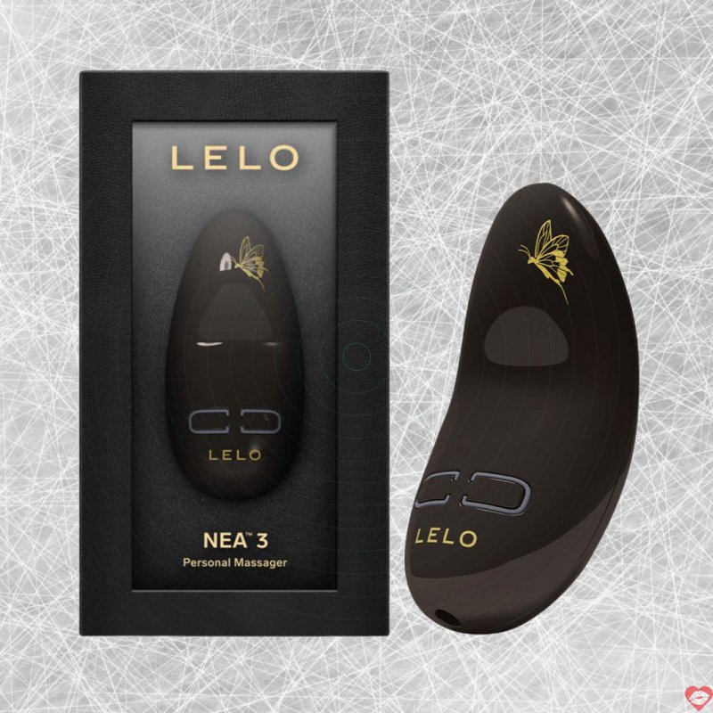 Máy massage Lelo Nea 3 Black rung mạnh đa chế độ kích thích điểm G 