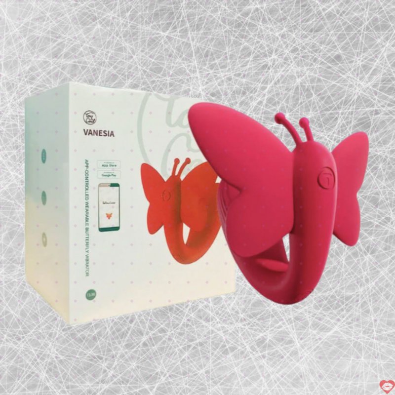 Máy rung cánh bướm Vanesia 11 chế độ rung, điều khiển App 