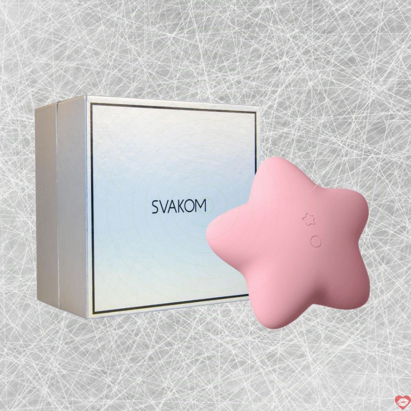 Máy rung bút hút Svakom Peach Star siêu kích thích ngôi sao sang trọng 