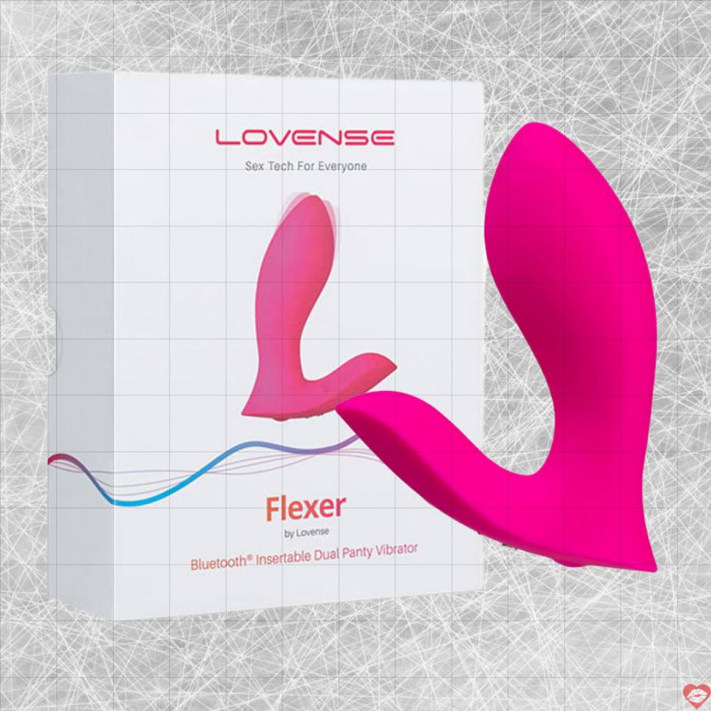 Trứng rung 2 đầu Lovense Flexer app điều khiển siêu kích thích 