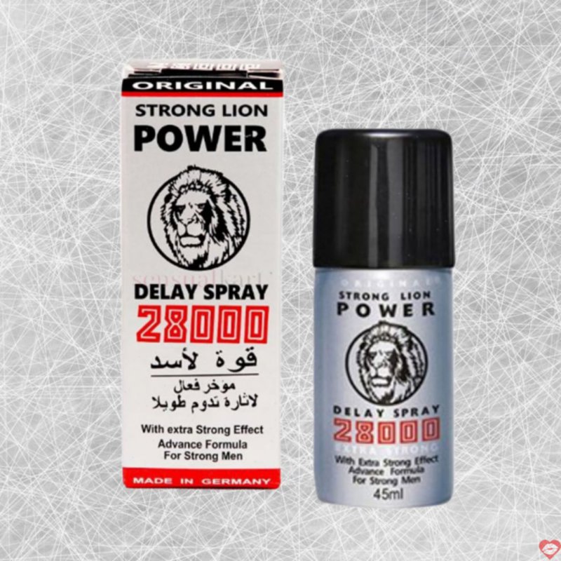 Chai xịt Power Strong Lion Đức 45ml kéo dài quan hệ an toàn hiệu quả 