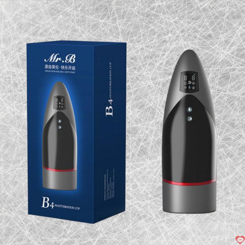 âm đạo giả mr.b b4 rung hút tỏa nhiệt sấy khô tự động cao cấp 