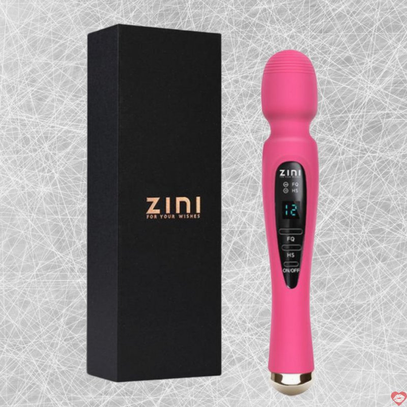Chày rung Zini Magic Wand xoay 360 độ kích thích điểm G cực mạnh 