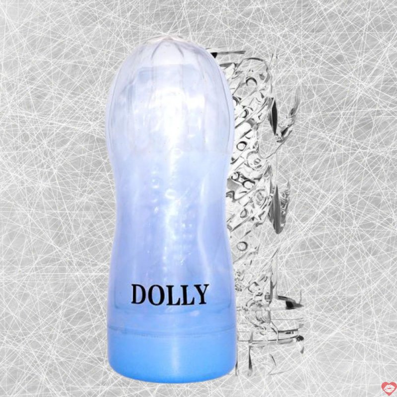 Cốc thủ dâm Dolly silicon mềm mại trong suốt - Hàng cao cấp 
