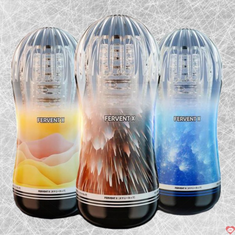 Cốc thủ dâm Fervent X trong suốt cao cấp kích thích mạnh 