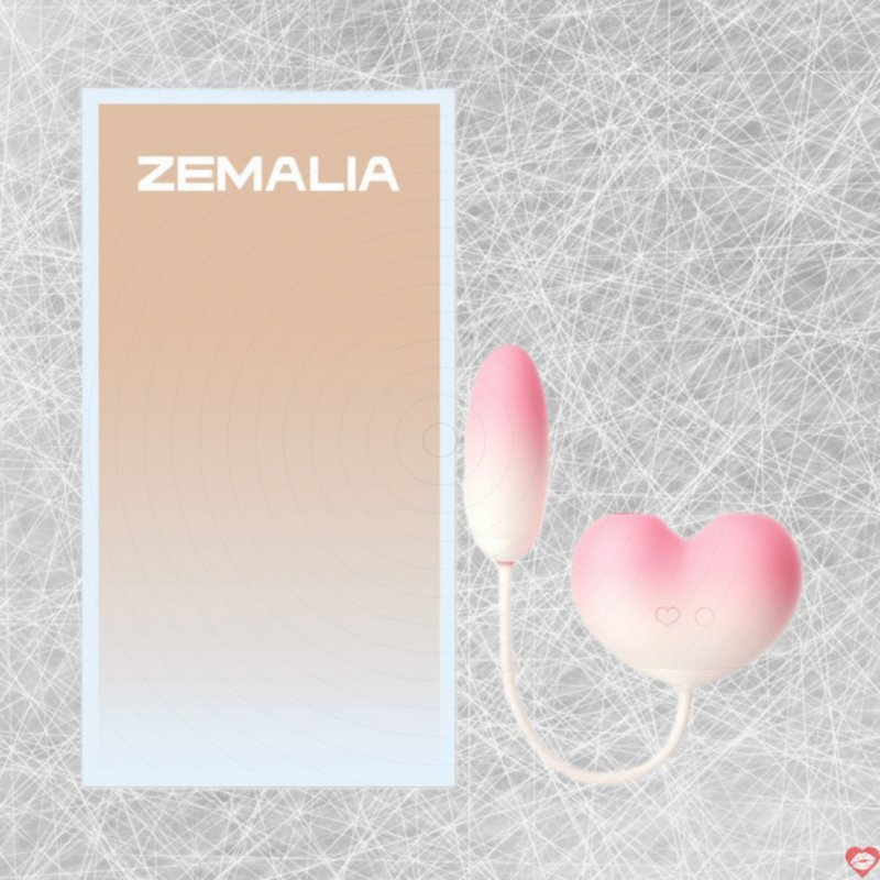 Máy matxa điểm G Svakom Zemalia Peach Dolce rung liếm hút bán chạy 