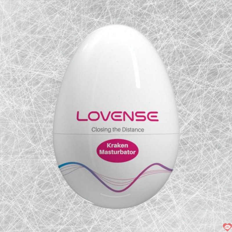Âm đạo giả silicone Lovense Kraken nhỏ gọn mềm mại co giãn 