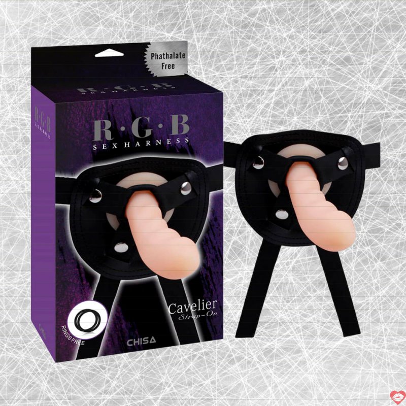 Dương vật giả dây đeo Chisa Cavelier Strap-on Nude cao cấp 
