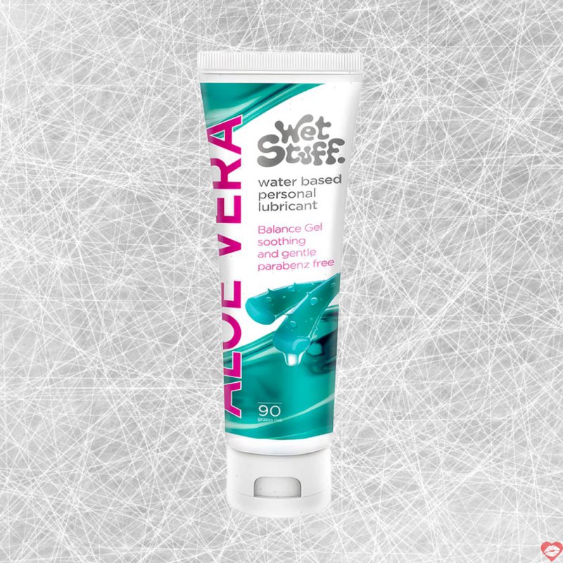 Gel bôi trơn lô hội Wet Stuff 90g dưỡng ẩm chăm sóc da mềm mại 