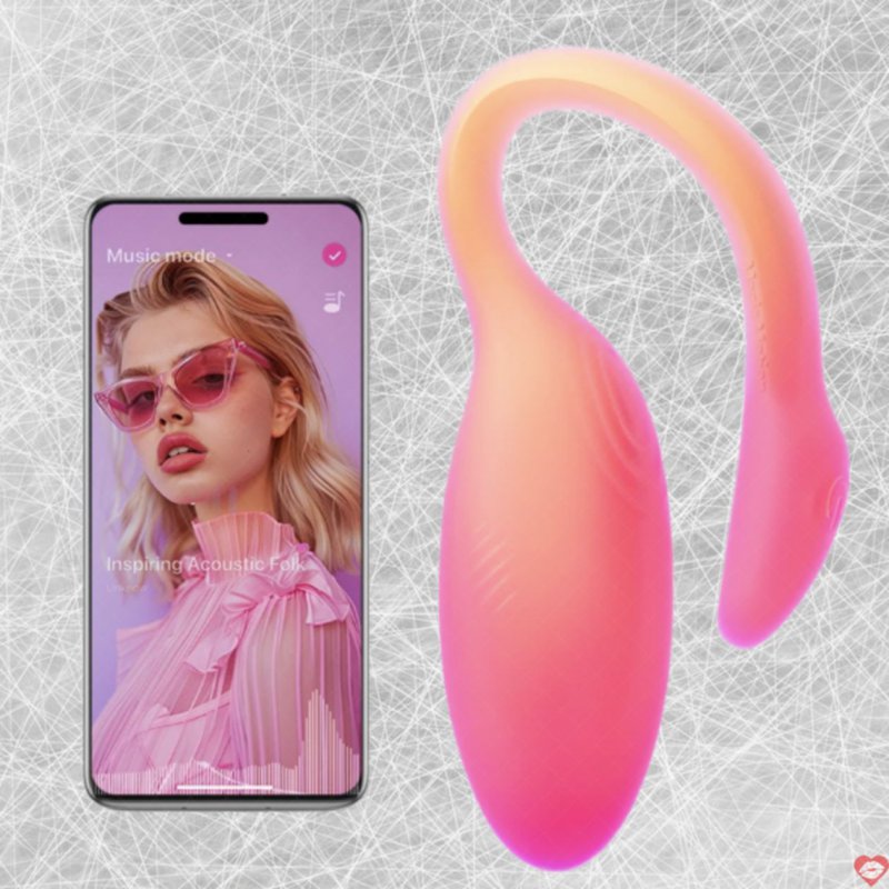 Trứng rung thiên nga Flamingo Max điều khiển App rung cảm biến siêu mượt 