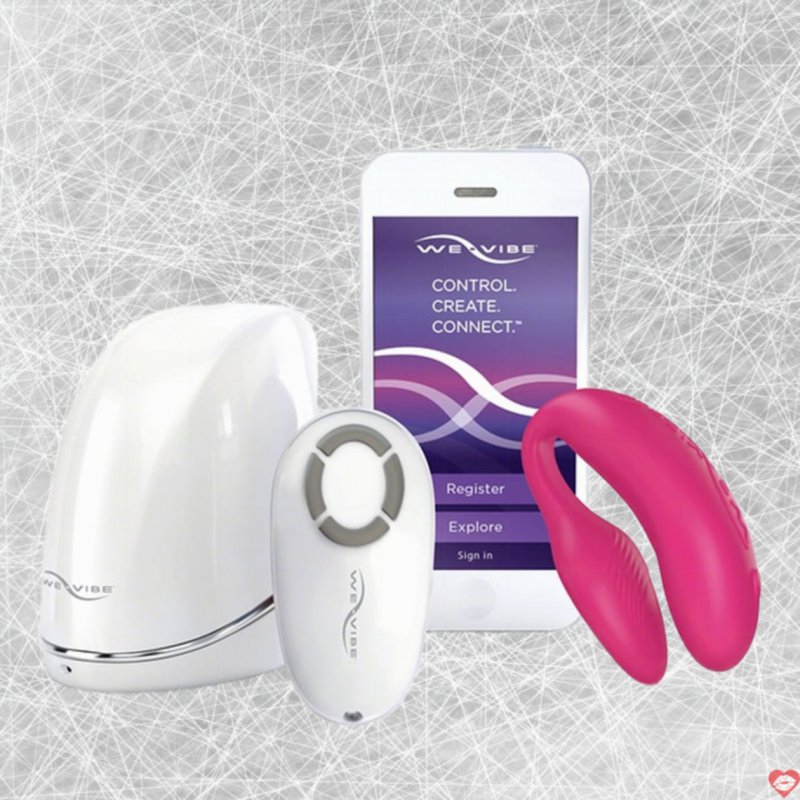 Máy mát xa điểm G We Vibe 4 Plus cao cấp kết nối bluetooth 