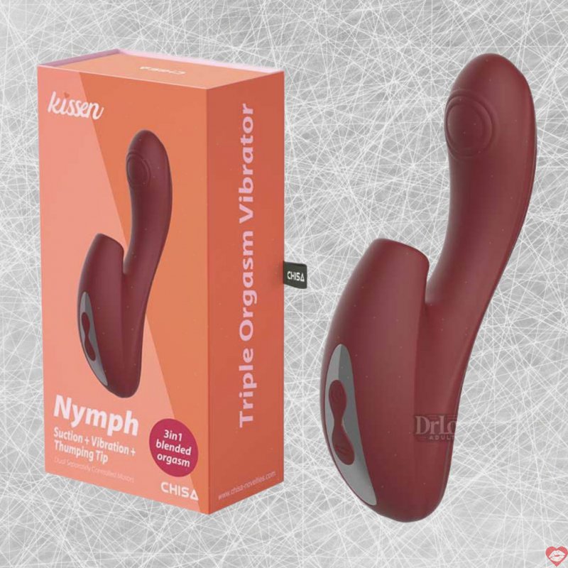 Máy Rung Kissen Nymph 3in1 Rung Hút Phê Đã Kích Thích Mạnh 