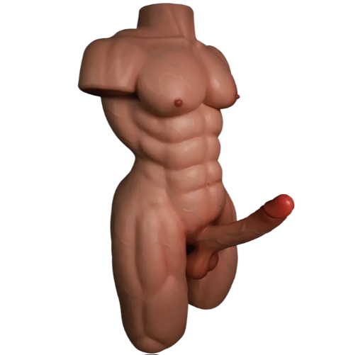 Búp bê tình dục nam bán thân Caesar silicon cao cấp dành cho nữ 