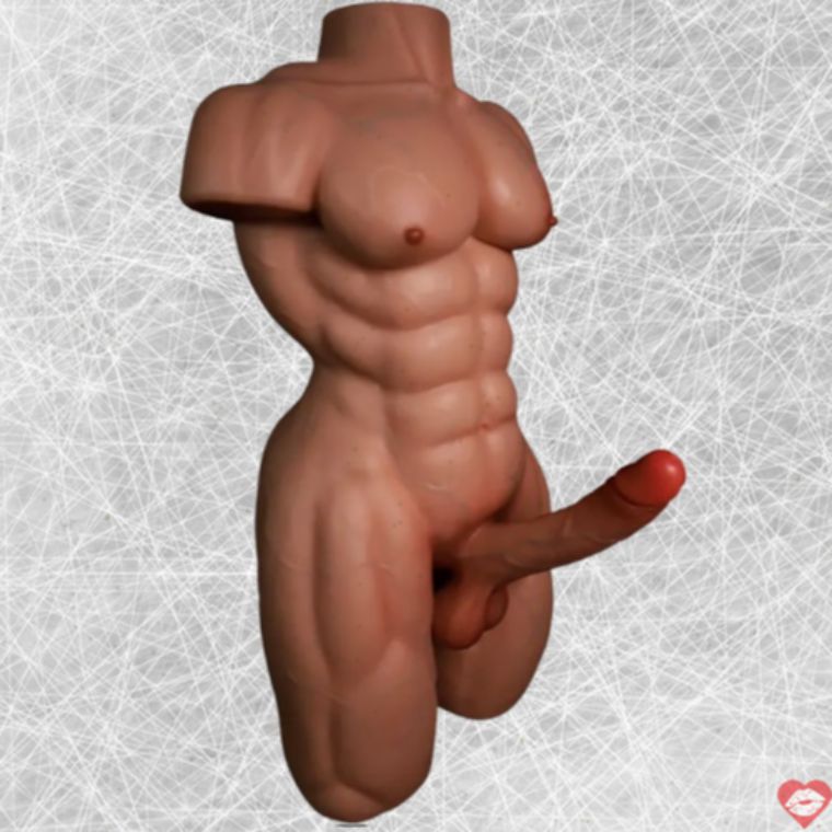 Búp Bê Nam Caesar Silicon Bán Thân Cao Cấp Nữ 