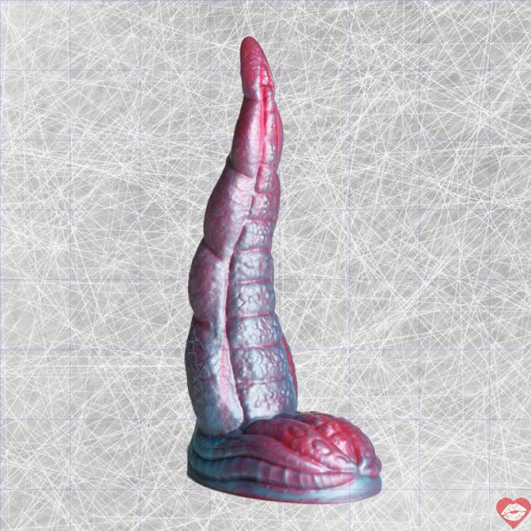Creature Tentacle Dildo Fantasy Iridescent Óng Ả Mê Hoặc 
